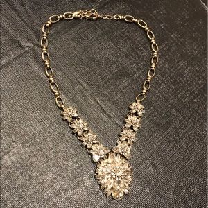 Chloe and Isabel gold rhinestone necklace